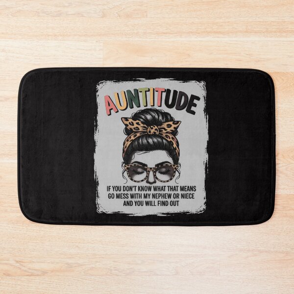 Item preview, Leopard Text Cool Auntie  Aunt   for Women Dont mess with My Nephew or Niece designed and sold by CareTopping.