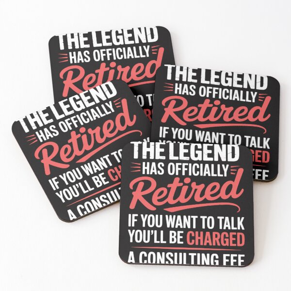 Item preview, Legend Has Retired Men's Party designed and sold by CareTopping.