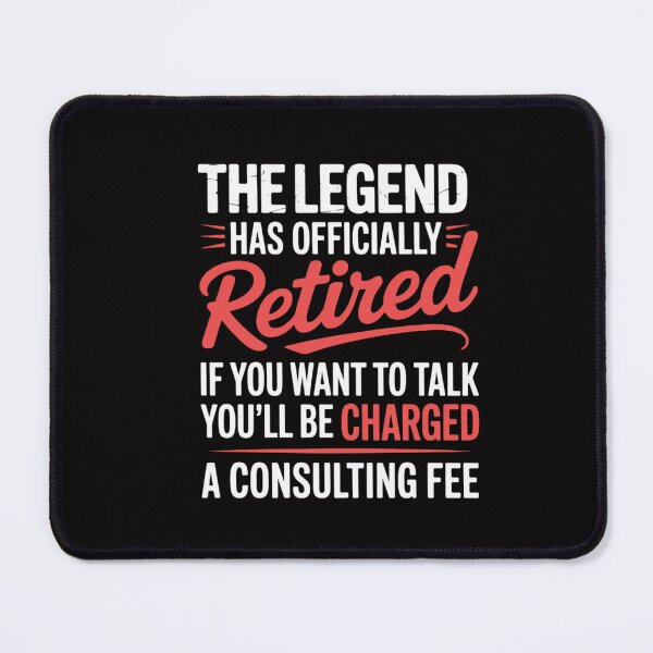 Item preview, Legend Has Retired Men's Party designed and sold by CareTopping.