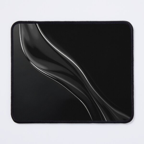 Item preview, Liquid Black Glass Flow Texture designed and sold by SurfaceCraft Studio.