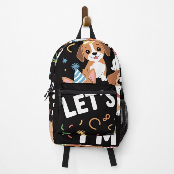 Item preview, Kids Lets Pawty I'm Five - Puppy Dog 5 Years Old 5th Birthday designed and sold by CareTopping.