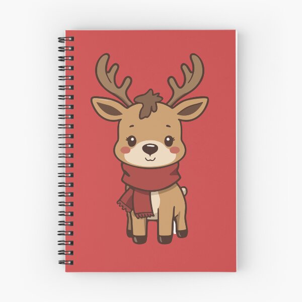 Item preview, Scarfed Reindeer – Cozy Holiday Design designed and sold by LitaBarc.