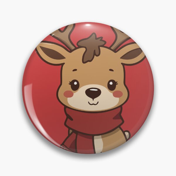 Item preview, Scarfed Reindeer – Cozy Holiday Design designed and sold by LitaBarc.