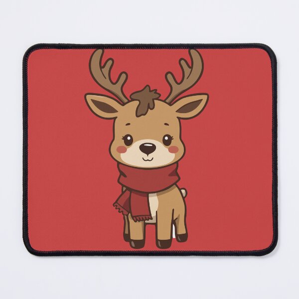 Item preview, Scarfed Reindeer – Cozy Holiday Design designed and sold by LitaBarc.