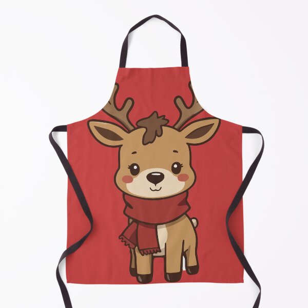 Item preview, Scarfed Reindeer – Cozy Holiday Design designed and sold by LitaBarc.