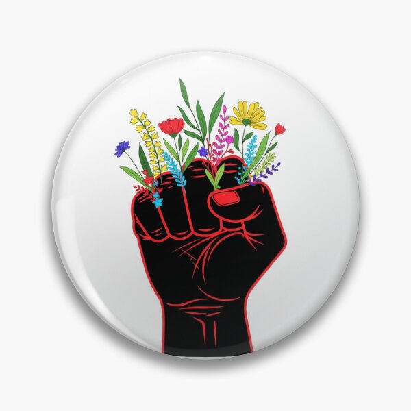 Item preview, Fist of Flowers: Resistance Blooms designed and sold by DracosFire.