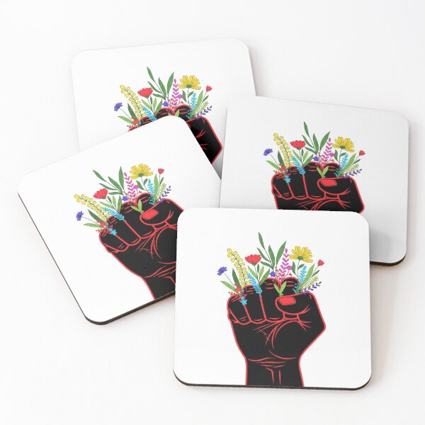 Item preview, Fist of Flowers: Resistance Blooms designed and sold by DracosFire.
