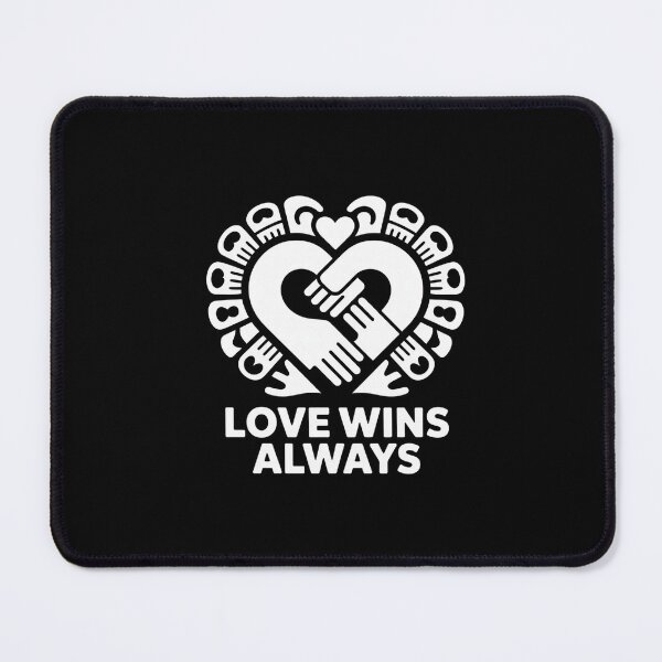 Item preview, Love Wins Always T-Shirt - Heart & Unity Design designed and sold by Reichcorp.