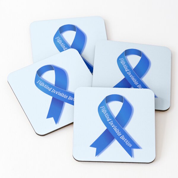 Item preview, Fighting Invisible Battles – Rare Disease Support Ribbon designed and sold by Ivy-Triggs.
