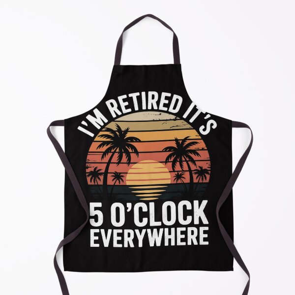 Item preview, It's 5 O'Clock Everywhere I'm Retired summer Retirement designed and sold by ConceptThena.