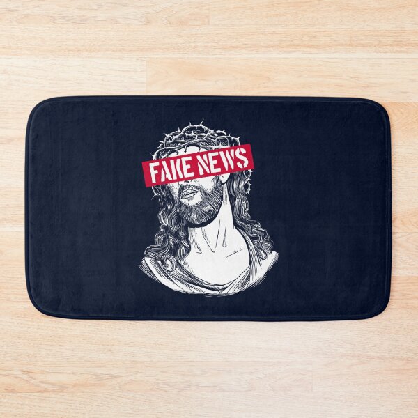 Item preview, Blackcraft Anti-Christian Fake News Funny Jesus Atheist Antireligion Agnostic SkepticT-Shir designed and sold by FallonPhoenix.