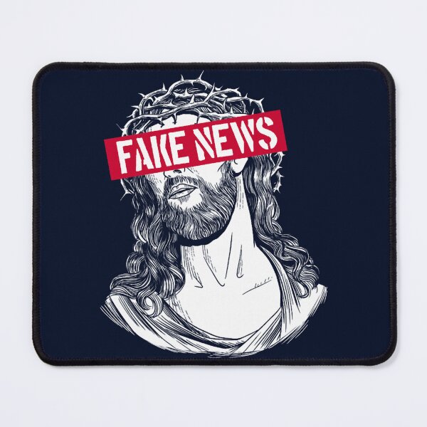 Item preview, Blackcraft Anti-Christian Fake News Funny Jesus Atheist Antireligion Agnostic SkepticT-Shir designed and sold by FallonPhoenix.