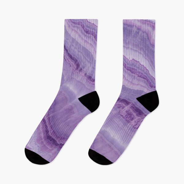 Artikelvorschau, Gebänderte, amethystviolette Mineraltextur entworfen und verkauft von SurfaceCraft Studio.