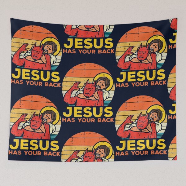 Item preview, crossfit Jesus gym meme designed and sold by FallonPhoenix.