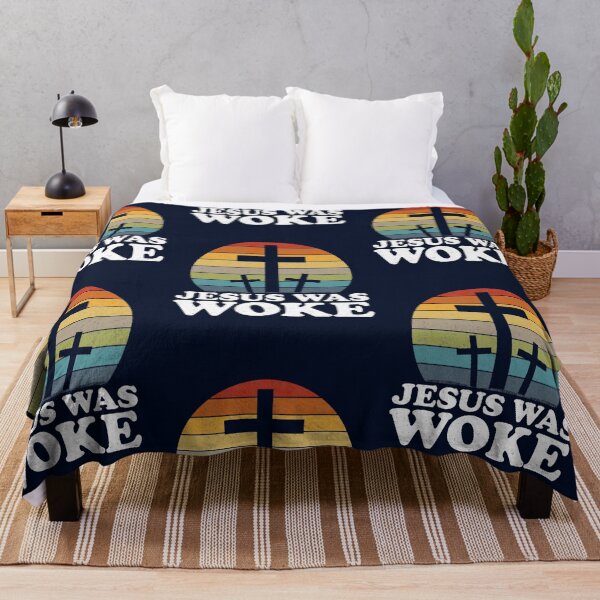 Item preview, Funny Liberal Christian Democrat Jesus Was Woke designed and sold by FallonPhoenix.