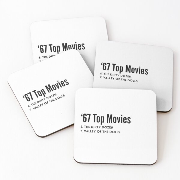 Item preview, 1967 Top Grossing Movies #6 and #7  designed and sold by Klub67.
