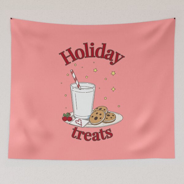 Item preview, Holiday Treats – Milk & Cookies Design designed and sold by LitaBarc.