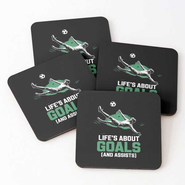 Item preview, Life´s About Goals Soccer Player Boys Kids Youth designed and sold by MicanCuteStore.