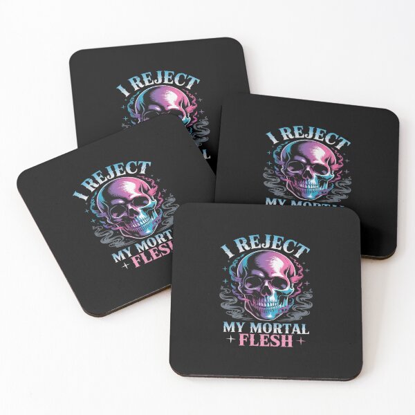 Item preview, I Reject My Mortal Flesh LGBTQ+ Queer Expression designed and sold by khorbiasieno.