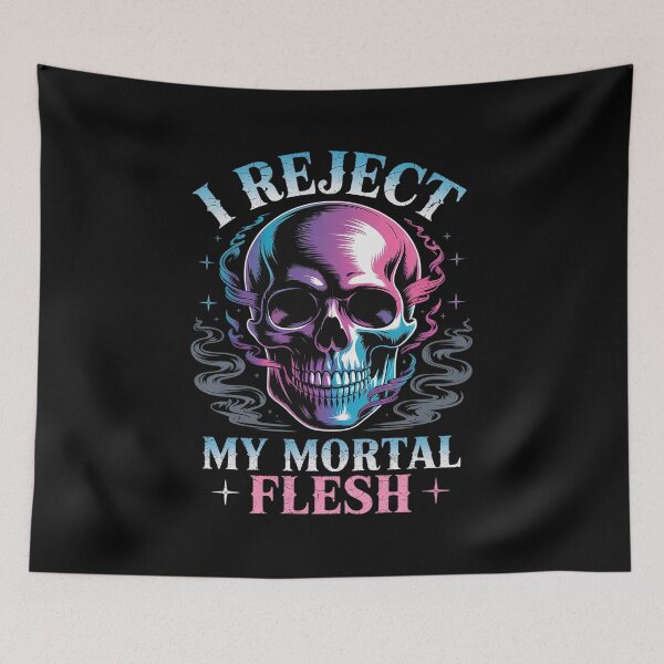Item preview, I Reject My Mortal Flesh LGBTQ+ Queer Expression designed and sold by khorbiasieno.