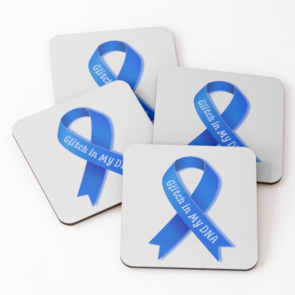 Item preview, Glitch in My DNA – Genetic Mutation Awareness Ribbon designed and sold by Ivy-Triggs.
