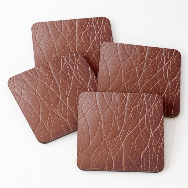 Item preview, Vintage Brown Leather Surface Texture designed and sold by SurfaceCraft Studio.