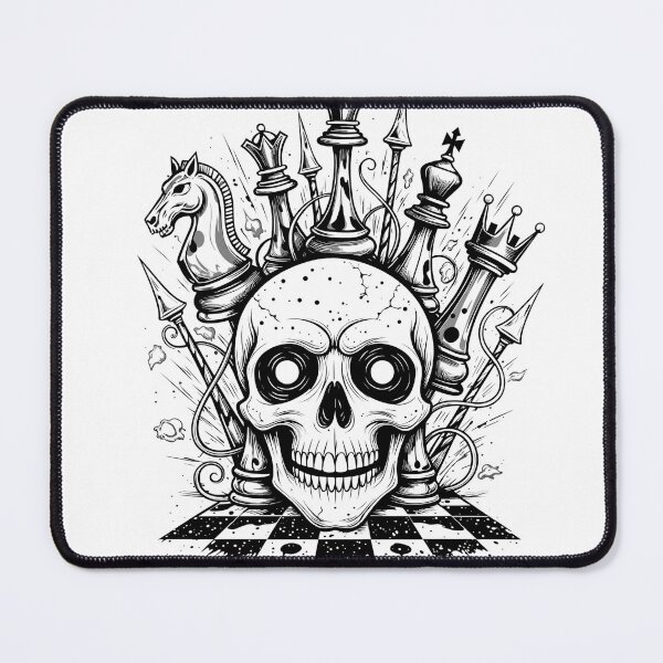 Item preview, Chess & Skull designed and sold by Mad-Seal-Tees.