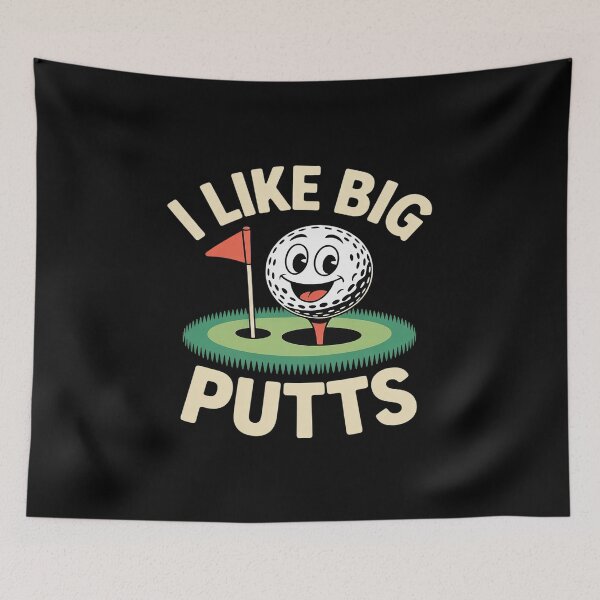 Item preview, I Like Big Putts Funny Golf Dad Father’s Day Birthday designed and sold by DrewLeuschke.