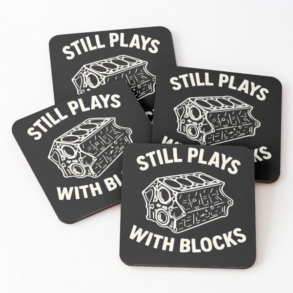 Item preview, Still Play With Blocks | Engine Lover Mechanic Car Guy Design designed and sold by Clairenity Studio.