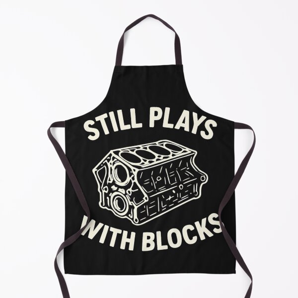 Item preview, Still Play With Blocks | Engine Lover Mechanic Car Guy Design designed and sold by Clairenity Studio.