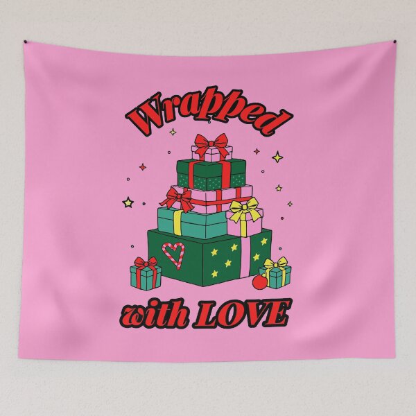 Item preview, Wrapped with Love – Christmas Gifts Design designed and sold by LitaBarc.