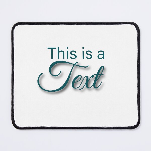 Item preview, Minimalist Elegant Text Art Design – “This is a Text” Modern Typography Wall Decor designed and sold by Lunalayer Boutique .
