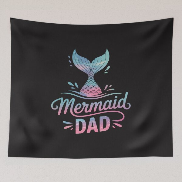Item preview, Mermaid Dad Funny Merman Daddy Dad Family Matching Birthday designed and sold by AvagondaMind.