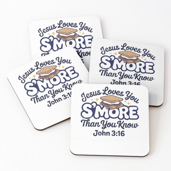 Item preview, Jesus Loves You Smore Camping Bible Verse designed and sold by elderberry.