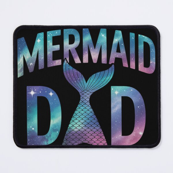 Item preview, Mermaid Dad Tail Matching Mermaid Squad Birthday Party designed and sold by AvagondaMind.