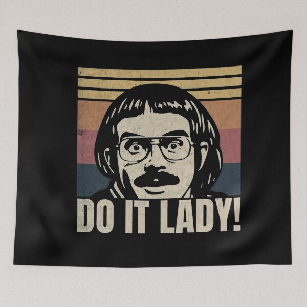 Item preview, Do It Lady - Chit  Retro Vintage Style T-Shirt designed and sold by WilmaMcMillan.
