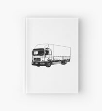 Semi Truck Hardcover Journal