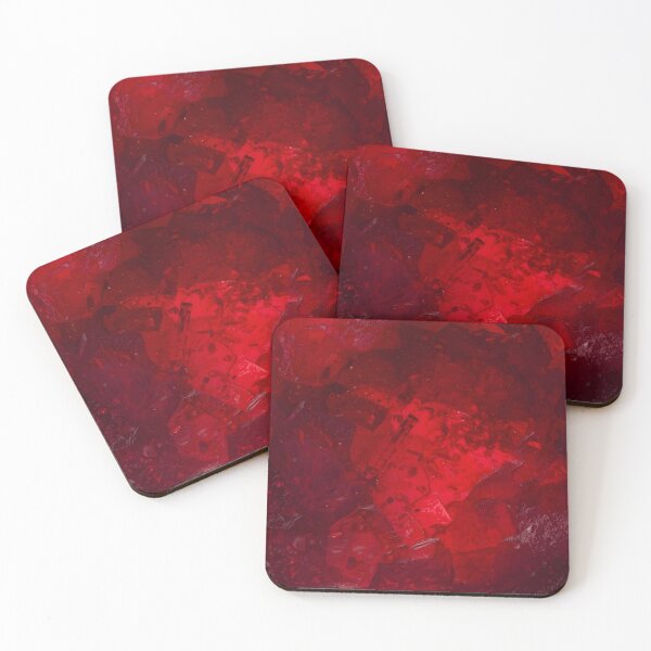 Item preview, Red Spinel Gemstone Inclusion Texture designed and sold by SurfaceCraft Studio.