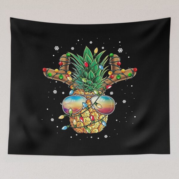 Item preview, Tropical Reindeer Pineapple Christmas T-Shirt designed and sold by LashondaGreen89.