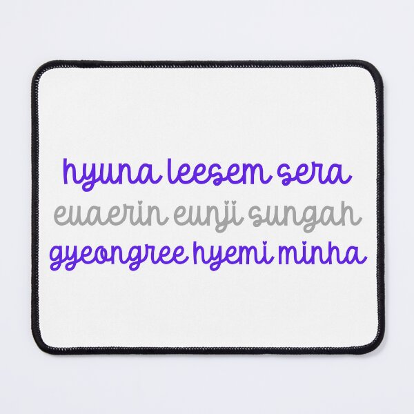 Item preview, 9Muses 2013 Lineup designed and sold by 2ndgensn0b.