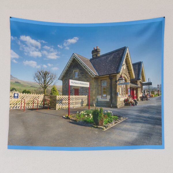Item preview, Horton in Ribblesdale Station designed and sold by Alisonchambers2.