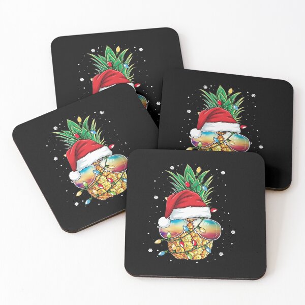 Item preview, Cool Pineapple Santa Christmas T-Shirt designed and sold by LarryMBrown.