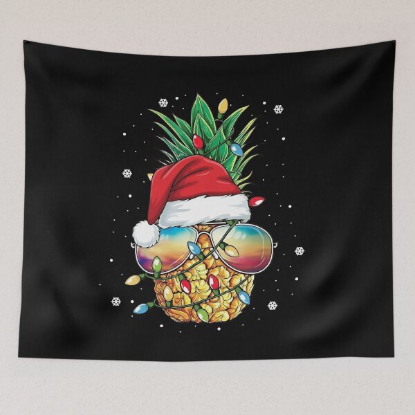 Item preview, Cool Pineapple Santa Christmas T-Shirt designed and sold by LarryMBrown.