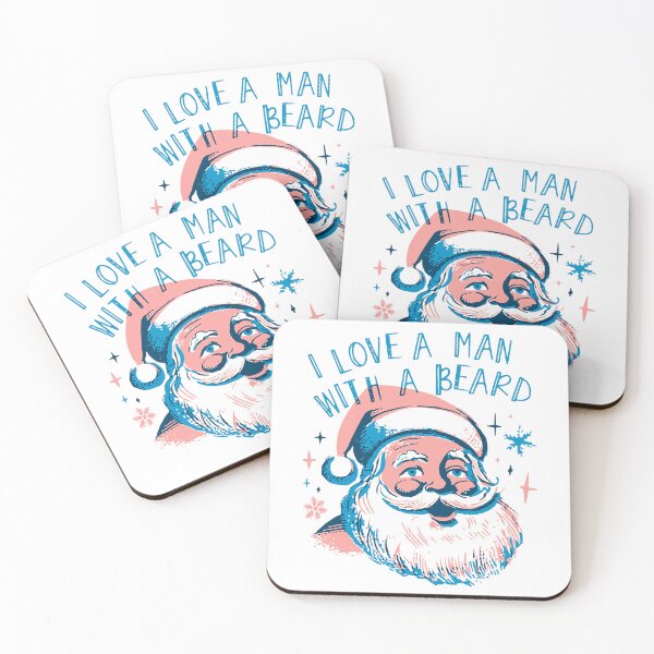 Item preview, Funny Funny Christmas I Love a Man With a Beard Unisex T-Shirt designed and sold by RyanJosephBer.