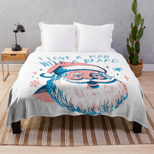 Item preview, Funny Funny Christmas I Love a Man With a Beard Unisex T-Shirt designed and sold by RyanJosephBer.