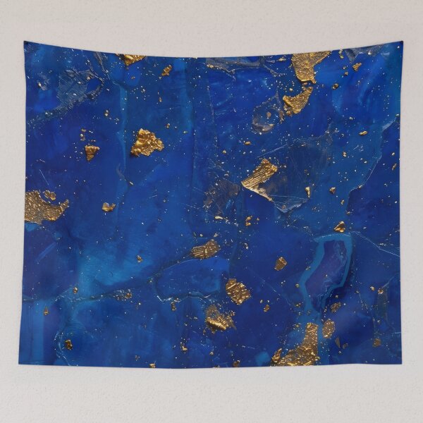 Item preview, Lapis Lazuli Blue Texture with Gold Pyrite designed and sold by SurfaceCraft Studio.