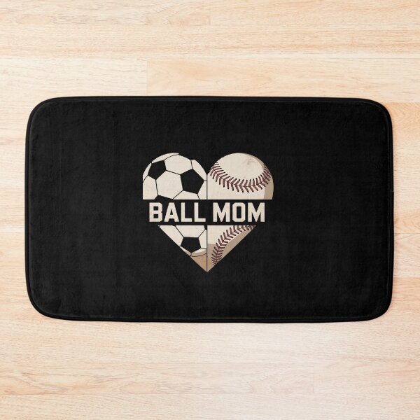 Artikelvorschau, Mama von beiden Herzen, Fußball, Baseball, Sportmama, Muttertag entworfen und verkauft von MicanCuteStore.