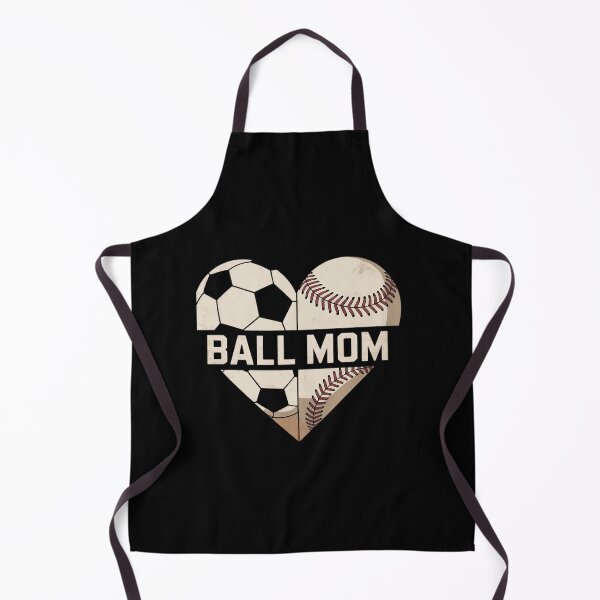 Artikelvorschau, Mama von beiden Herzen, Fußball, Baseball, Sportmama, Muttertag entworfen und verkauft von MicanCuteStore.