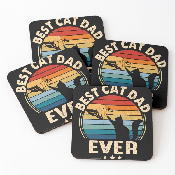 Item preview, Cat Men Best Cat Dad Ever Funny Fathers Dad Gift designed and sold by FernaRoje.