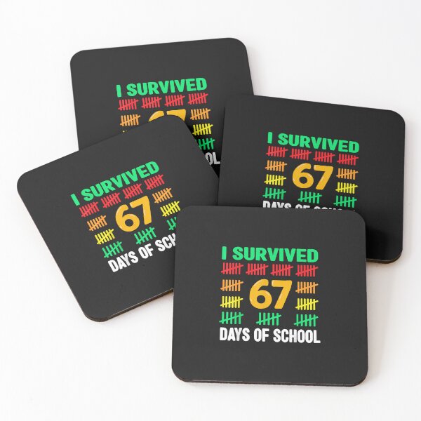 Item preview, I Survived 67 Days Of School Funny 67 Meme Teen Boys Teacher designed and sold by grumpzara.